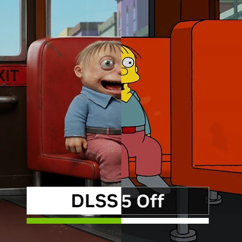DLSS 5 Off vs On Meme Generator